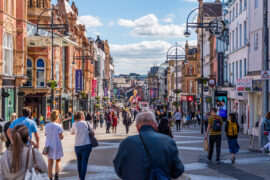 High street retail trade